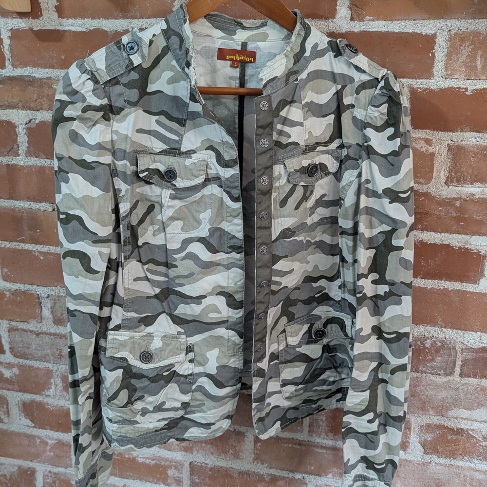 Vintage 90's Camouflage Blazer